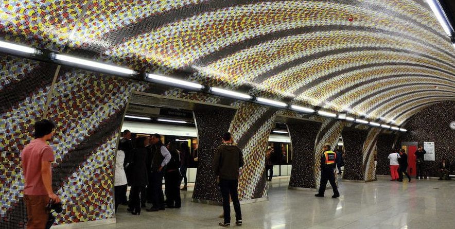 transports publics de Budapest station métro Gellért