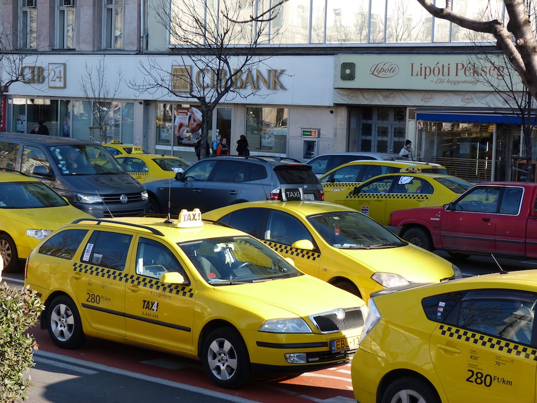 taxi a Budapest